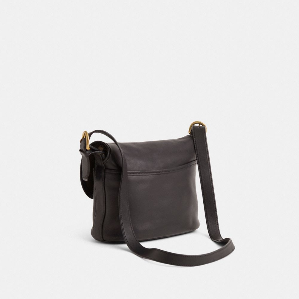 COACH®,Vintage Soho Fletcher Bag,Black,Angle View