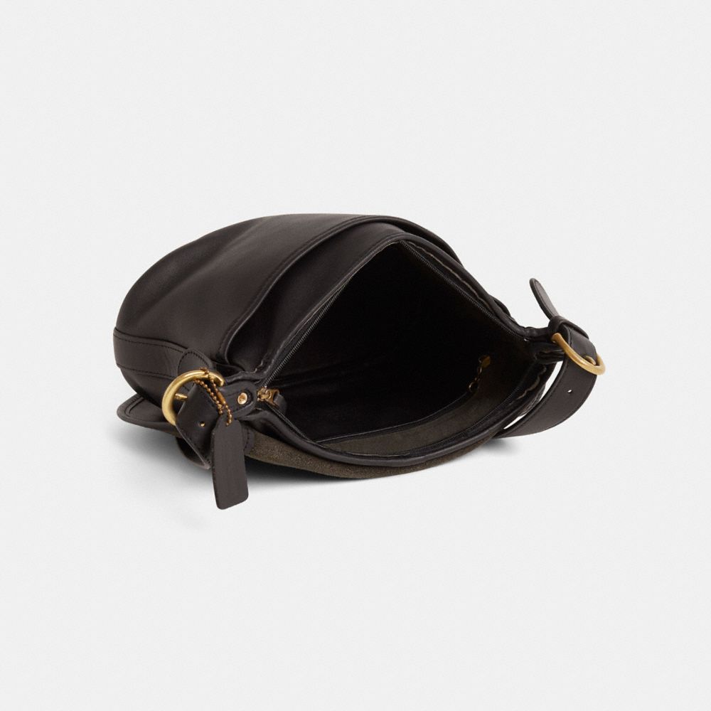 COACH®,Vintage Soho Fletcher Bag,Black,Inside View,Top View