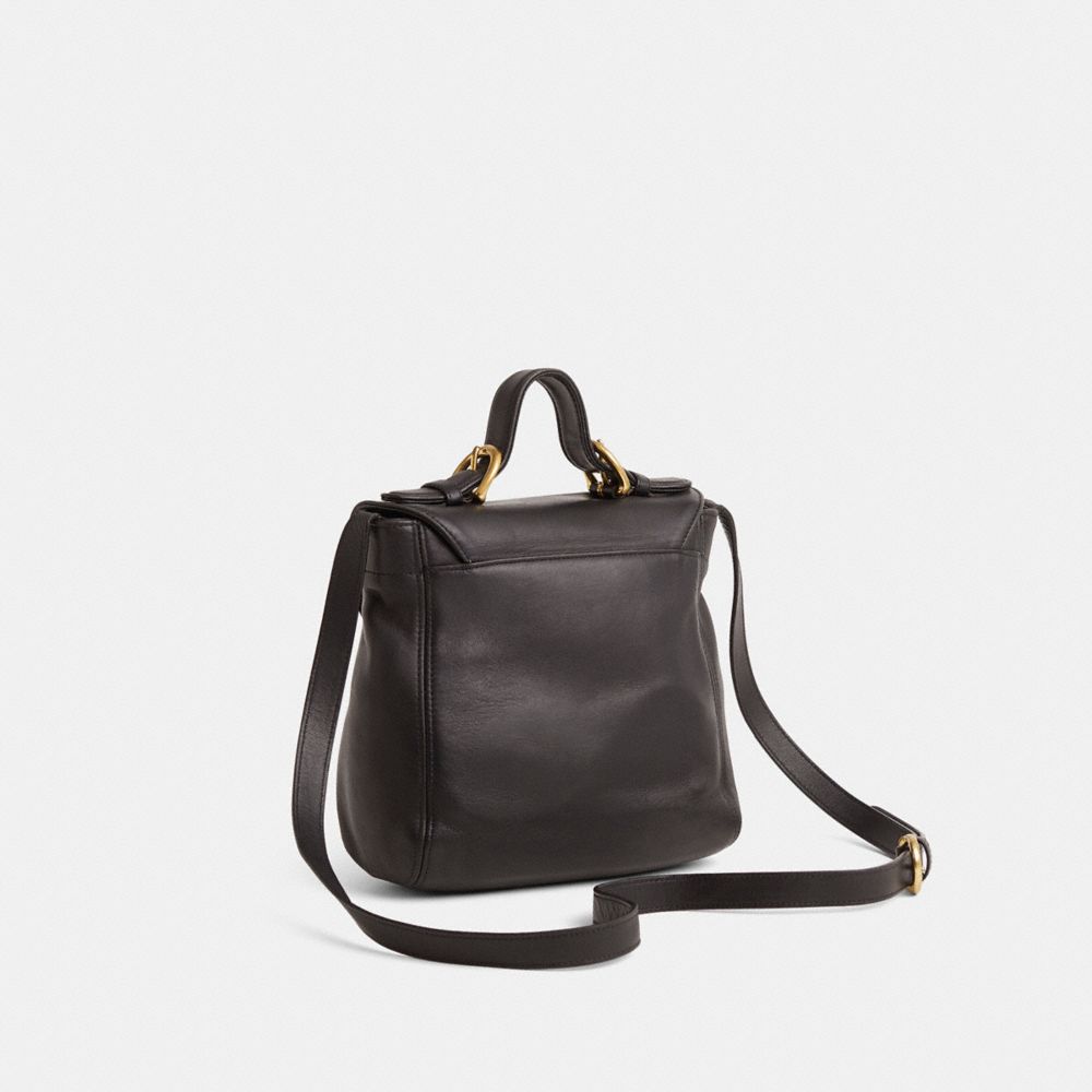 COACH®,Vintage Soho Handle Bag,Black,Angle View