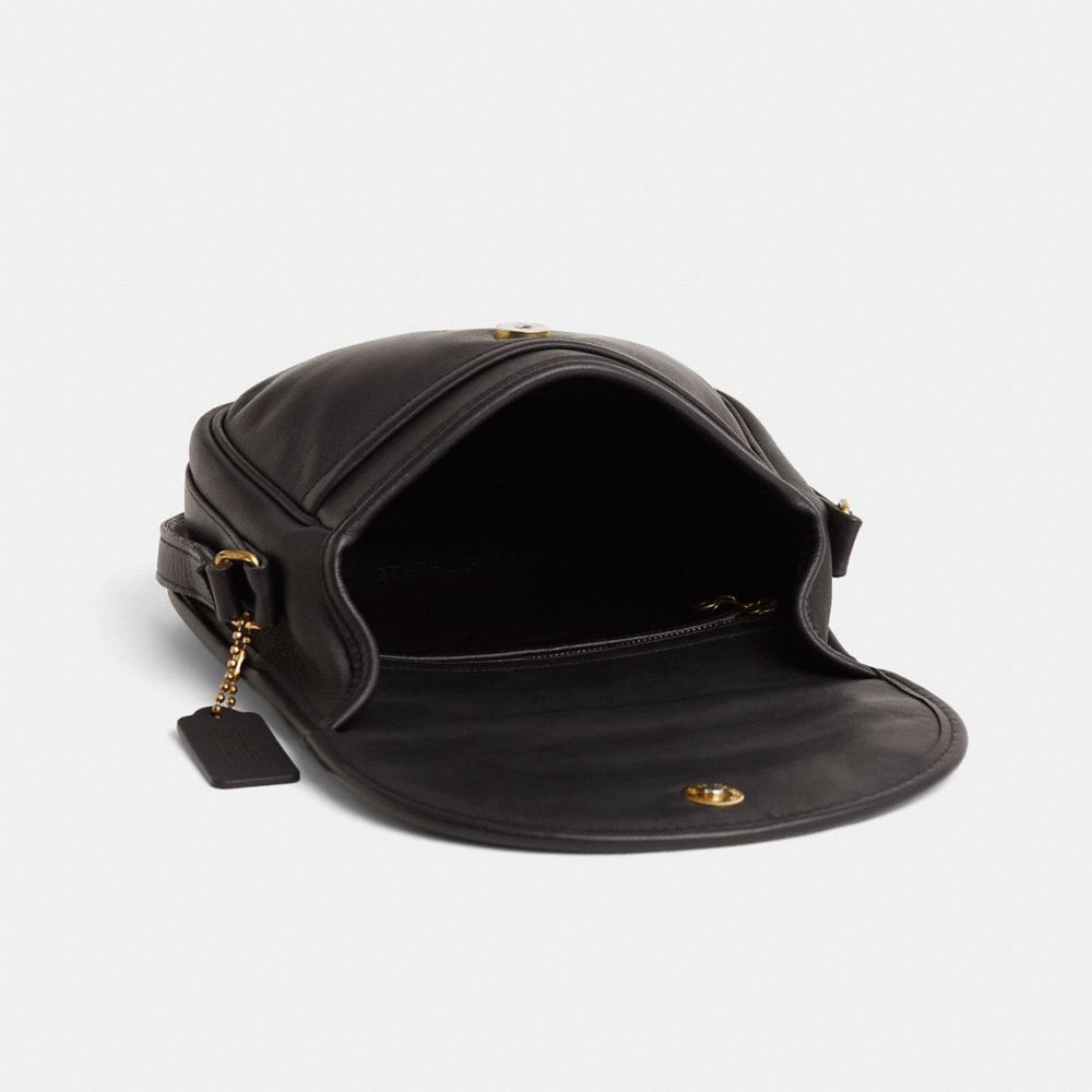 COACH®,Vintage Large Town Bag,Black,Inside View,Top View
