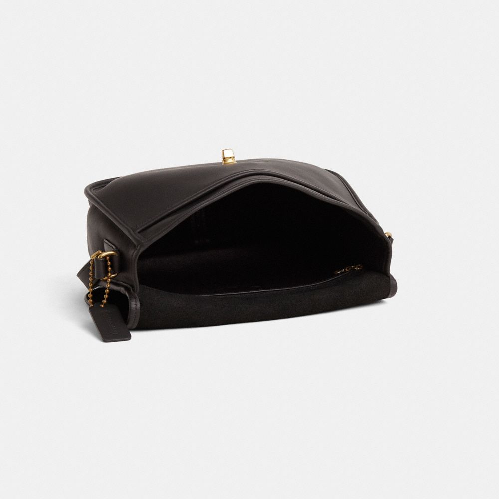 COACH®,Vintage City Bag,Black,Inside View,Top View