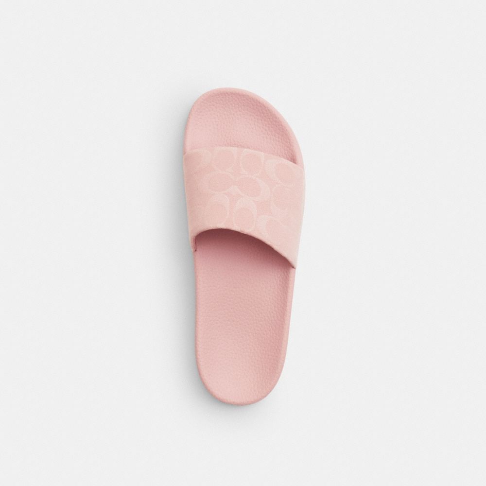 Женские сандалии Coach Udele Sport Slide In Signature Denim — фото 2