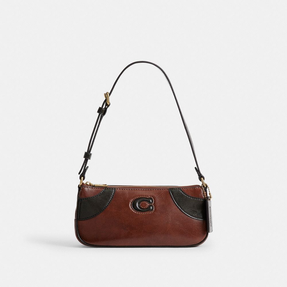 COACH®,Bowling Small Shoulder Bag,,Front View