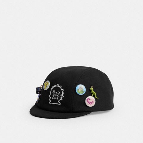 Женские головные уборы Coach | Brain Dead Biker Pin Hat