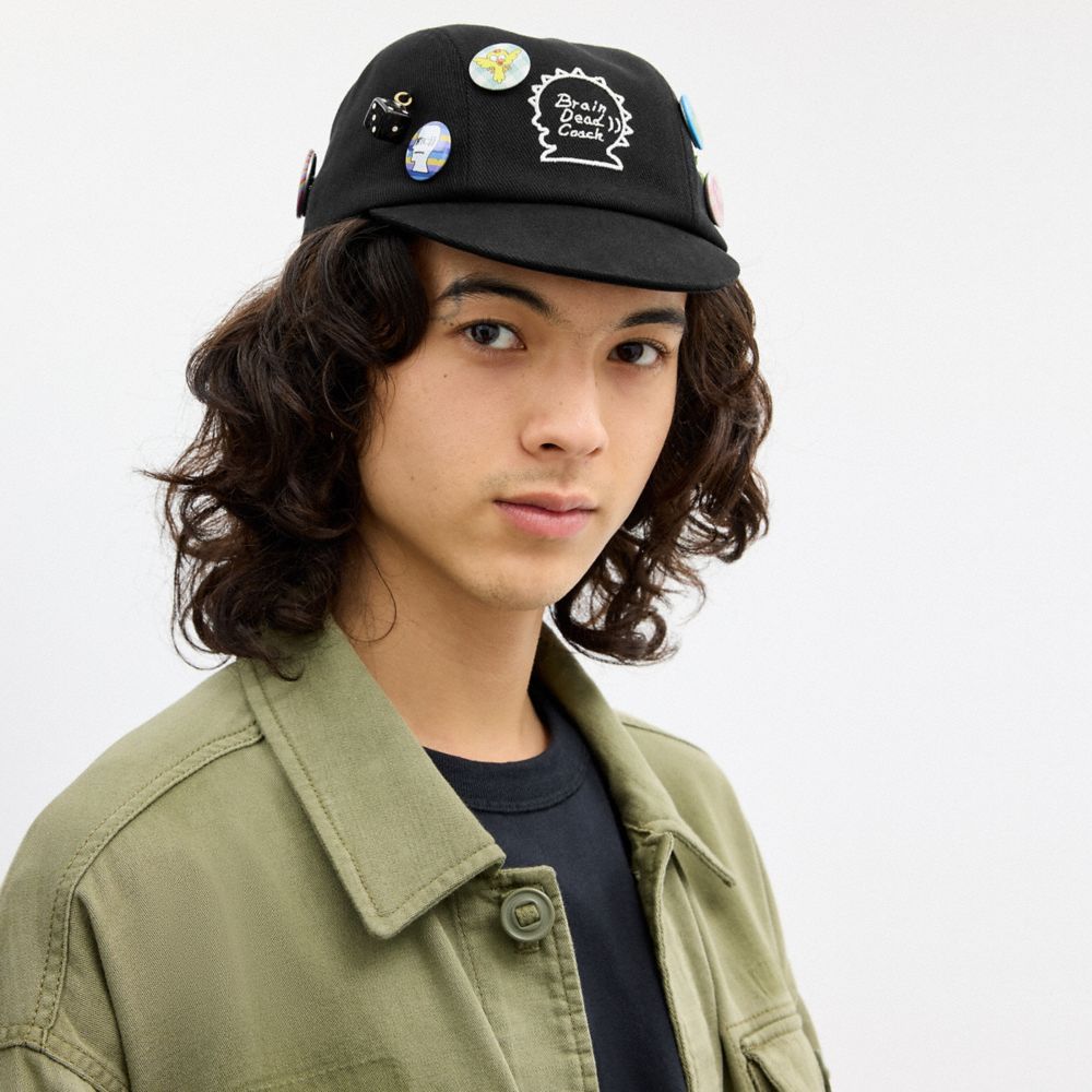 Женские головные уборы Coach | Brain Dead Biker Pin Hat — фото 3