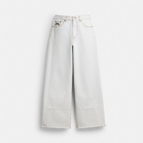 Женские брюки Coach Denim Workwear Pants In Organic Cotton