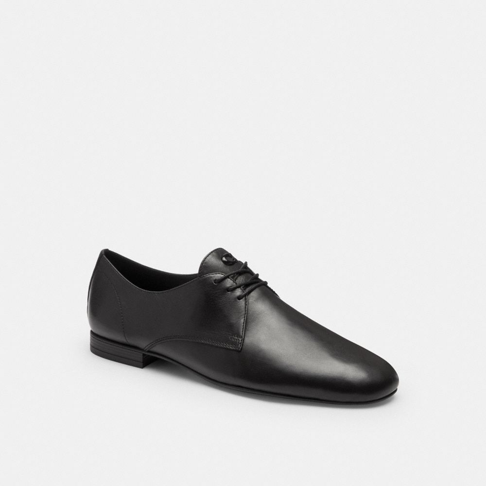 COACH®,Soft Derby,,Front View