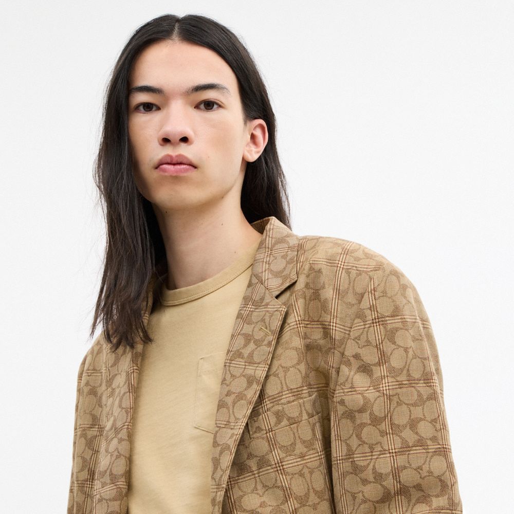 Мужские пиджаки Coach Signature Blazer — фото 4