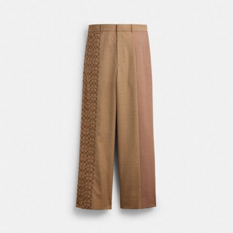 Мужские брюки Coach Mashup Yarn Dye Trousers
