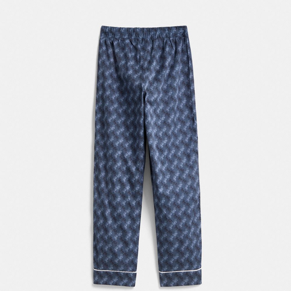 COACH®,Restored Pajama Bottoms,,Back View