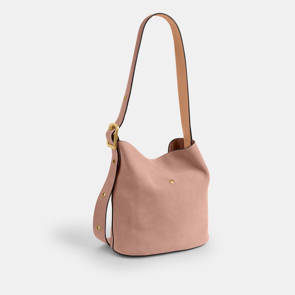 Женские сумки Coach Bleecker Bucket Bag With Kisslock — фото 3