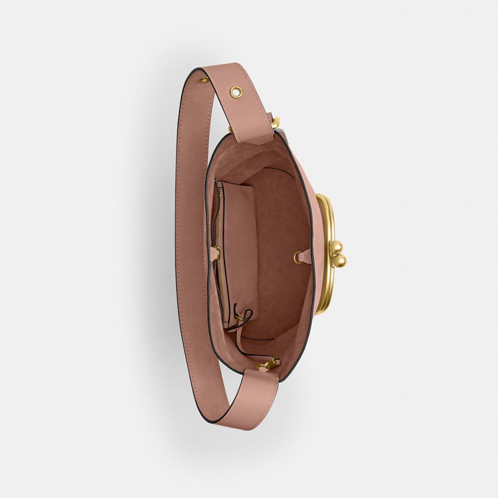 Женские сумки Coach Bleecker Bucket Bag With Kisslock — фото 5