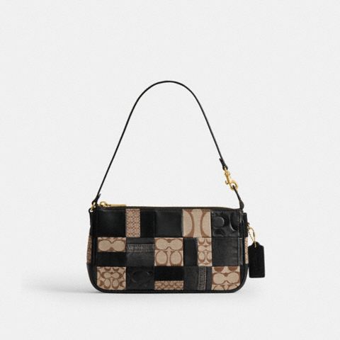 Женские сумки Coach Plaza Bag 25 With Patchwork