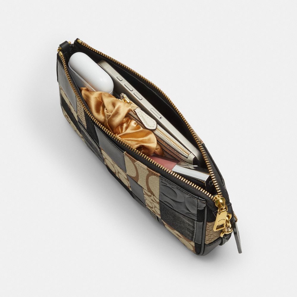 Женские сумки Coach Plaza Bag 25 With Patchwork — фото 4