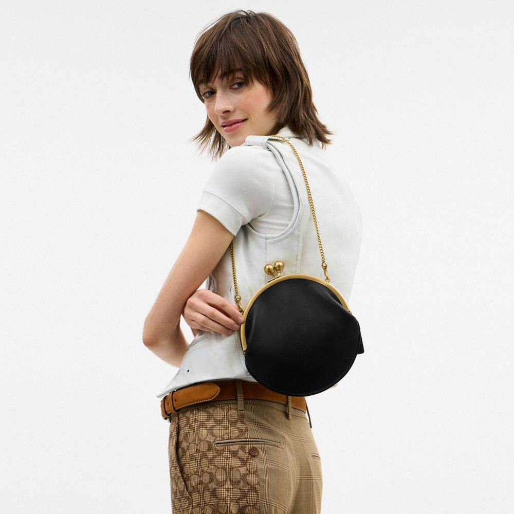 COACH®,Kisslock Pouch 20,,Detail View