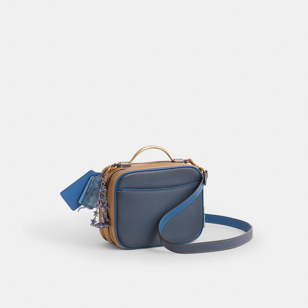COACH®,Upcrafted Riley Lunchbox Bag In Colorblock,,Angle View