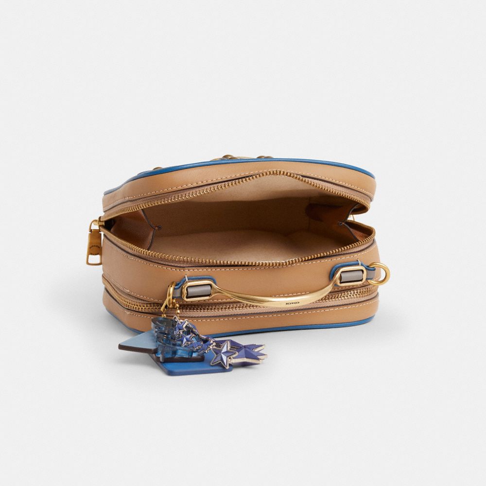 COACH®,Upcrafted Riley Lunchbox Bag In Colorblock,,Inside View,Top View