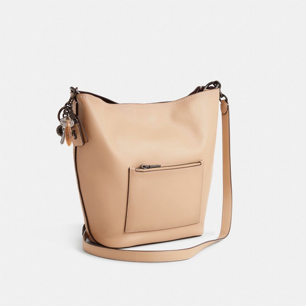 COACH®,Upcrafted Duffle Shoulder Bag,,Angle View