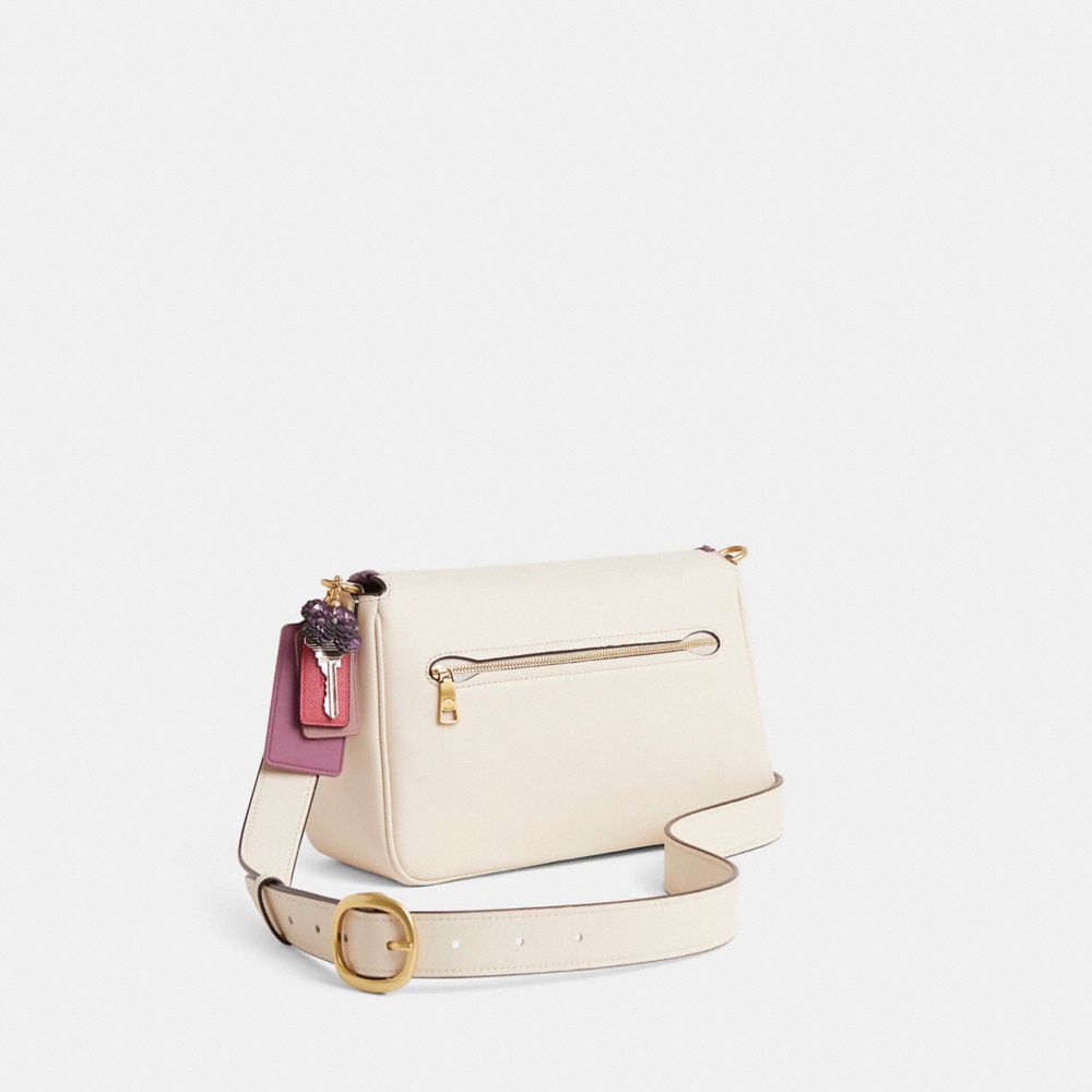 COACH®,Upcrafted Soft Tabby Shoulder Bag,,Angle View