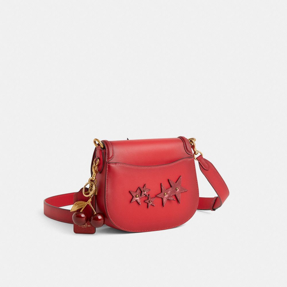 COACH®,Upcrafted Beat Saddle Bag,,Angle View