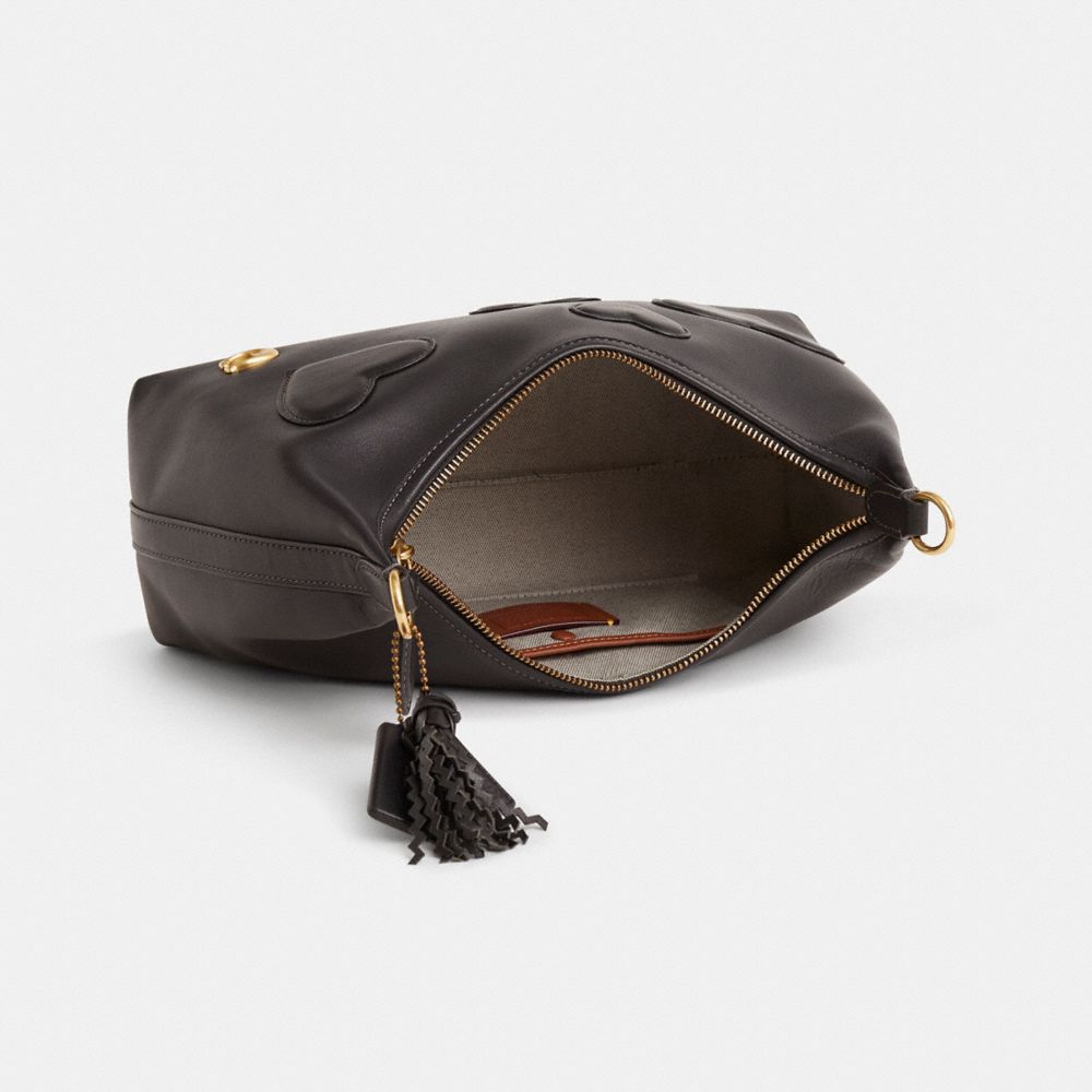 COACH®,Upcrafted Juliet Shoulder Bag,,Inside View,Top View
