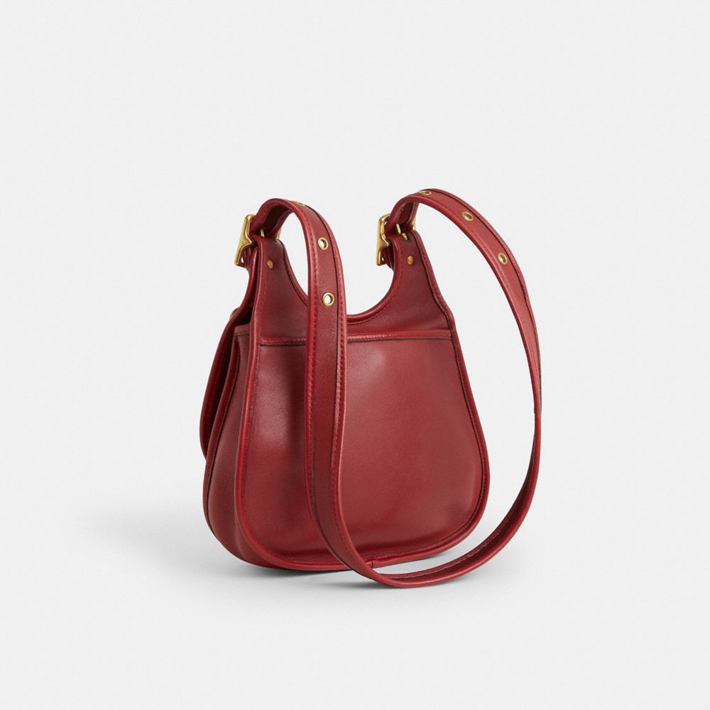 COACH®,Upcrafted Vintage Berkeley Saddle Bag,,Angle View