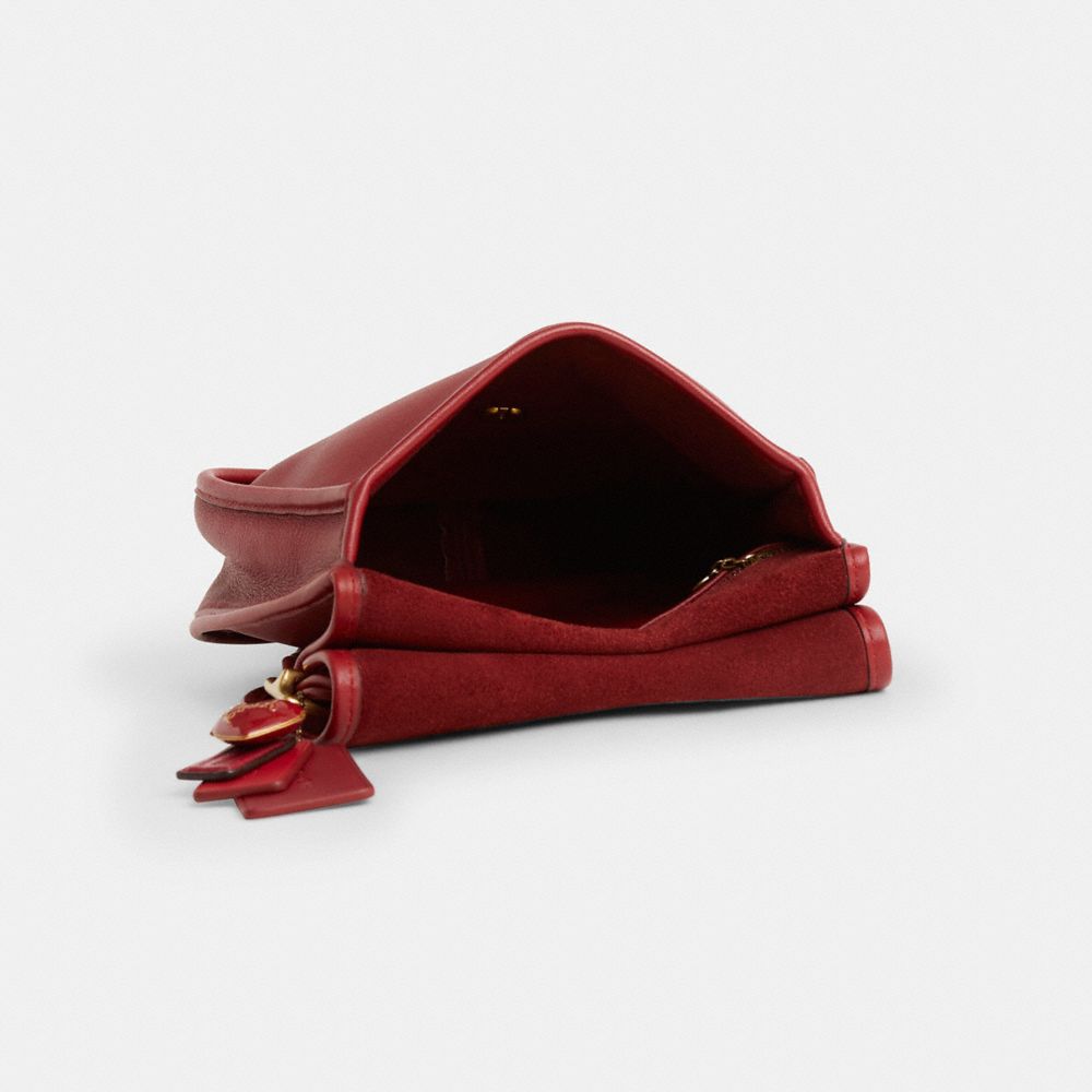 COACH®,Upcrafted Vintage Berkeley Saddle Bag,,Inside View,Top View