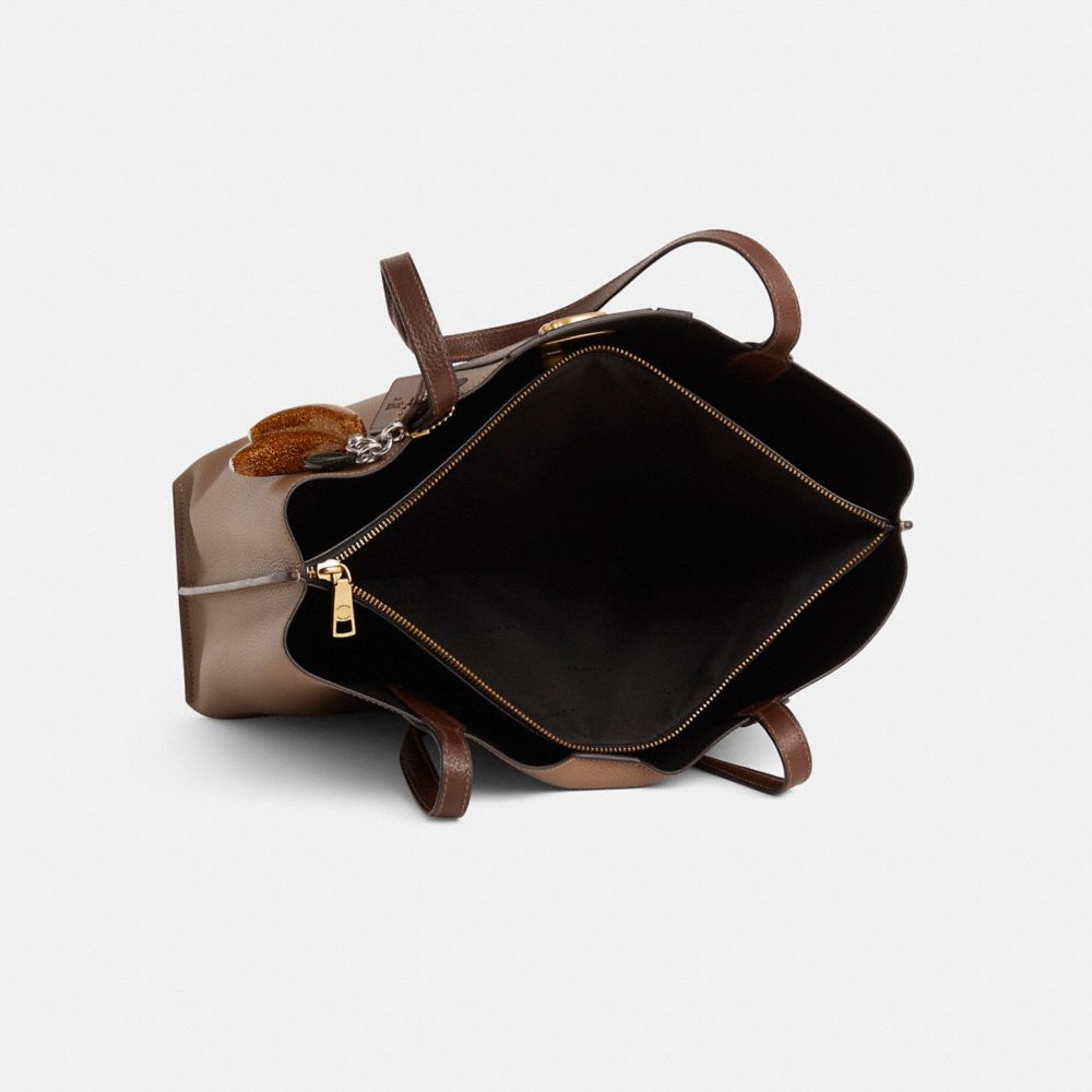 COACH®,Upcrafted Willow Tote Bag,,Inside View,Top View