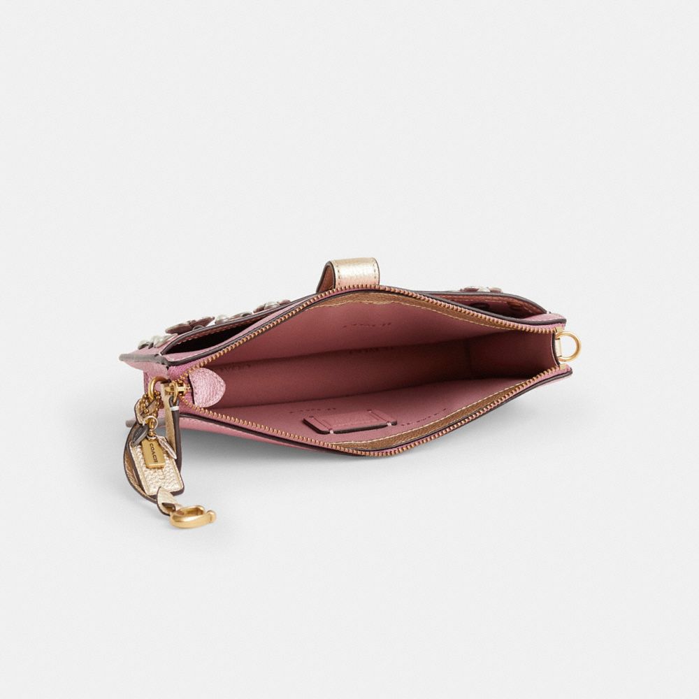 COACH®,Upcrafted Noa Pop-Up Messenger In Colorblock,Pink,Inside View,Top View