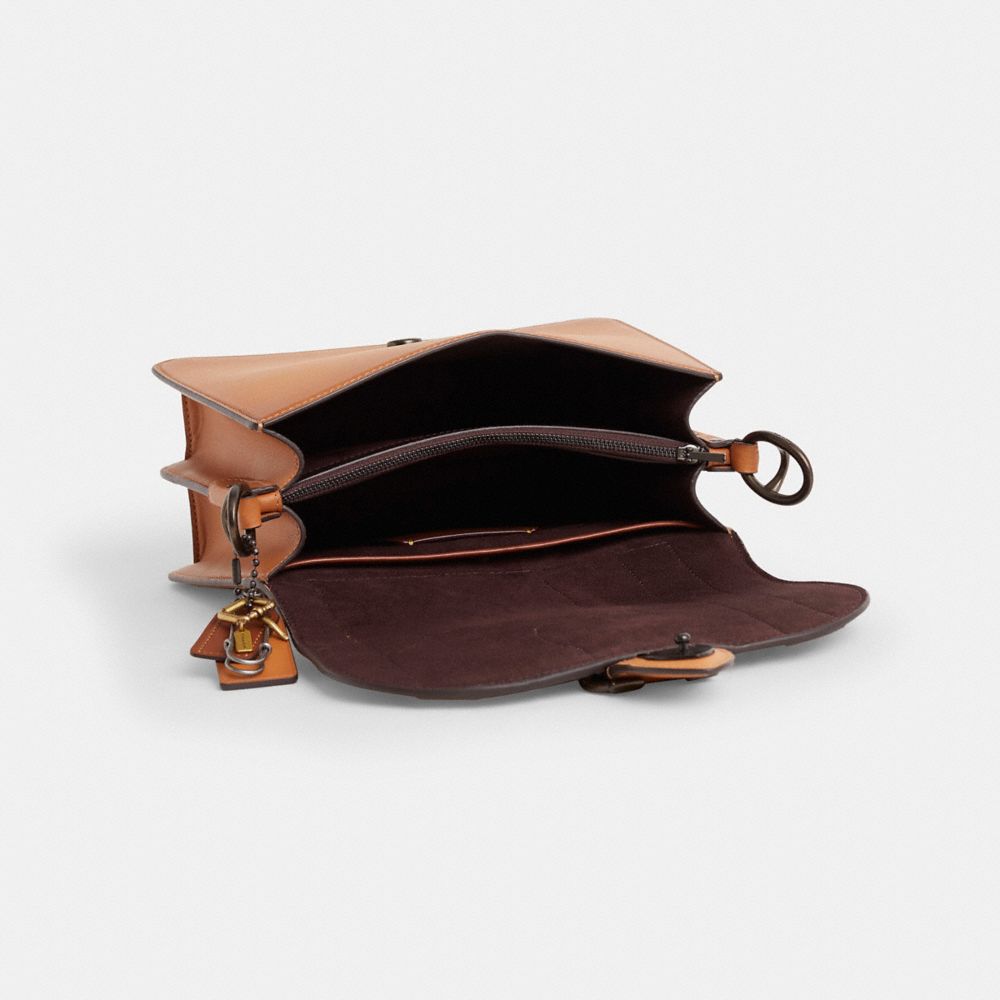 COACH®,Upcrafted Beat Shoulder Bag,,Inside View,Top View
