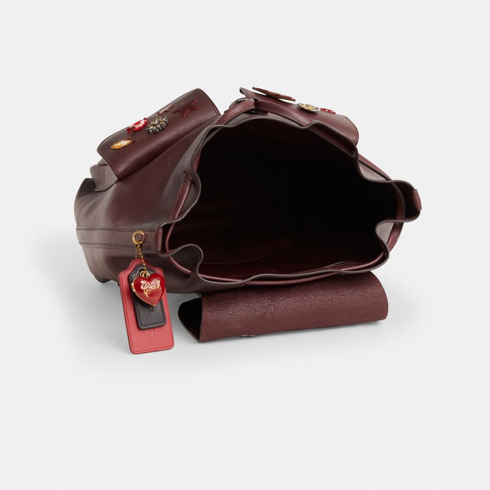 COACH®,Upcrafted Crosby Backpack 28,,Inside View,Top View