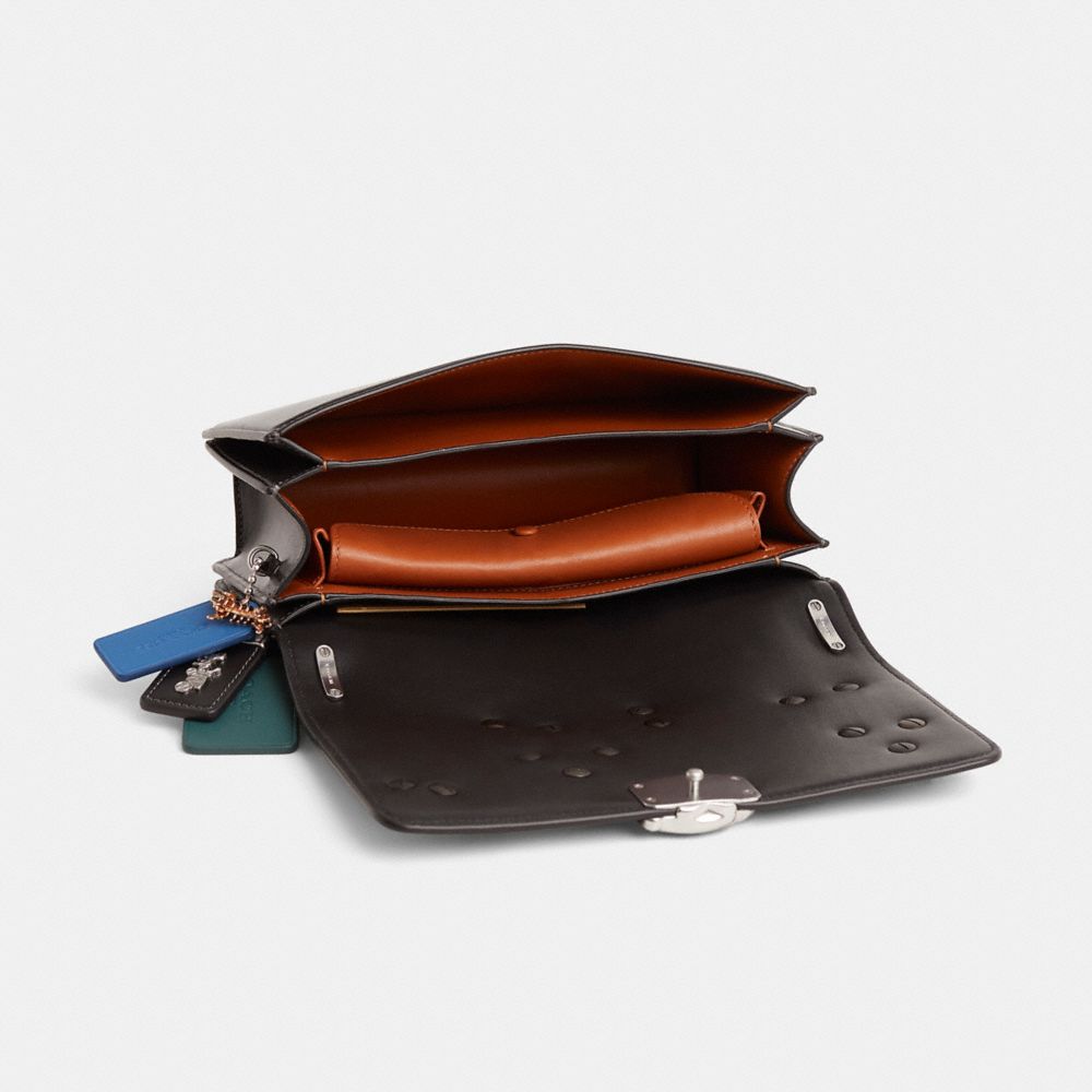 COACH®,Upcrafted Bandit Shoulder Bag,,Inside View,Top View
