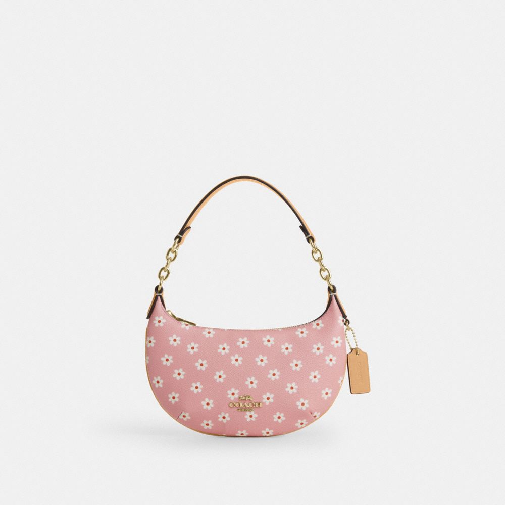 COACH®,Mini Payton Bag With Floral Print,,Front View