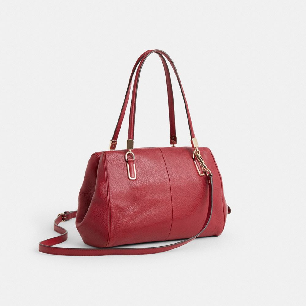 COACH®,Upcrafted Madison Small Madeline East West Satchel,,Angle View