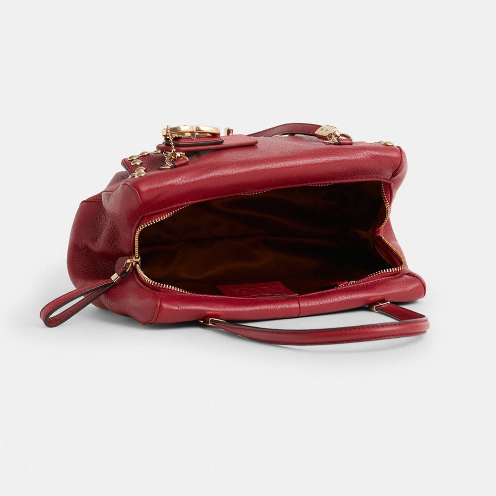 COACH®,Upcrafted Madison Small Madeline East West Satchel,,Inside View,Top View