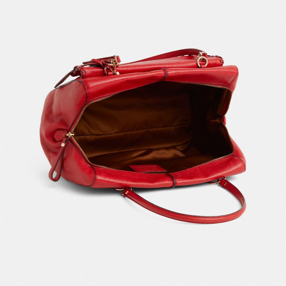 COACH®,Or/Vermillon,Inside View,Top View