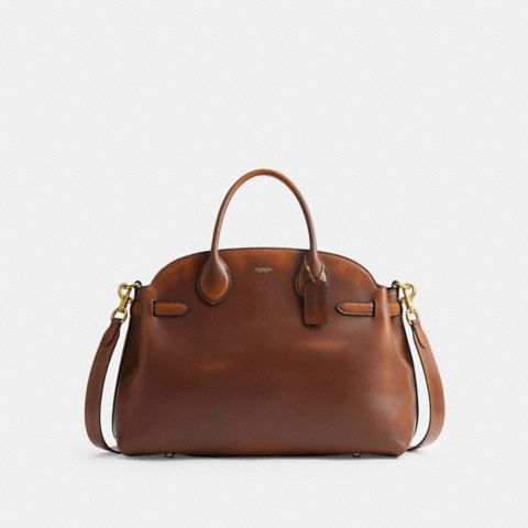 Женские сумки Coach Soft Empire Carryall 40 In Loved Leather
