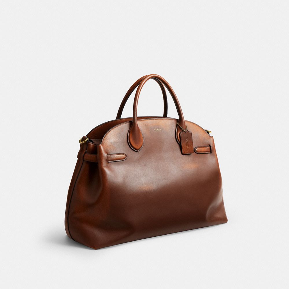 Мужские сумки Coach Soft Empire Carryall 48 In Loved Leather — фото 2