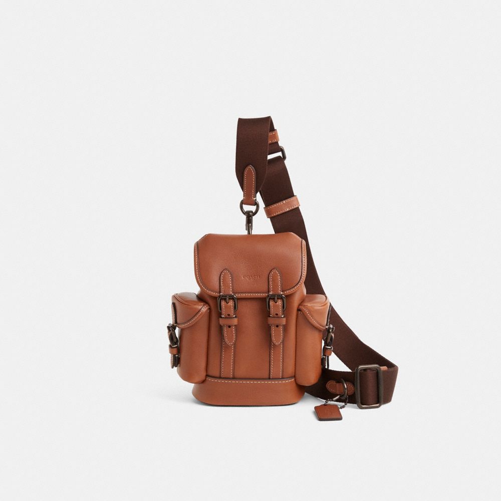 COACH®,Restored Hitch Backpack 13,,Front View