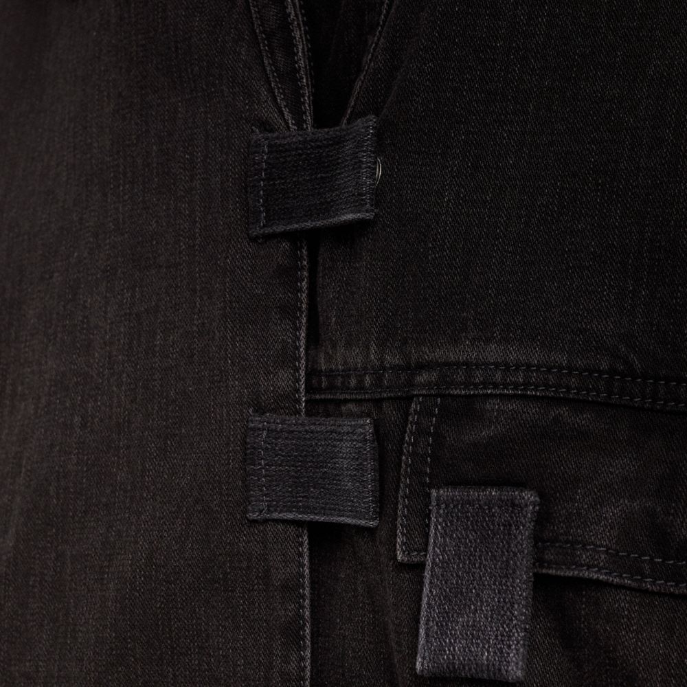 COACH®,Restored Multi Tab Denim Jacket,,Scale View