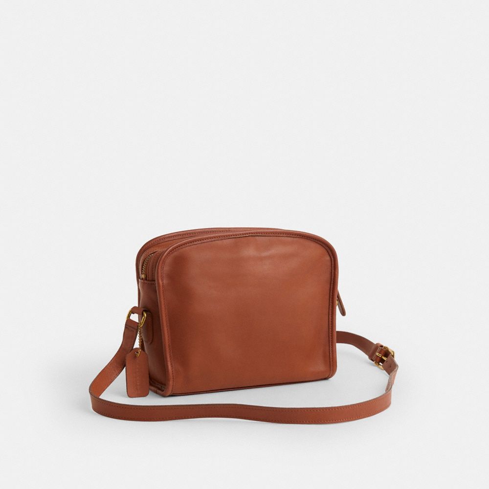 COACH®,Vintage Metropolis Zip Bag,,Angle View