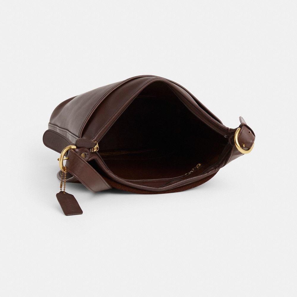 COACH®,Vintage Lightweight Whitney Bag,Brown,Inside View,Top View