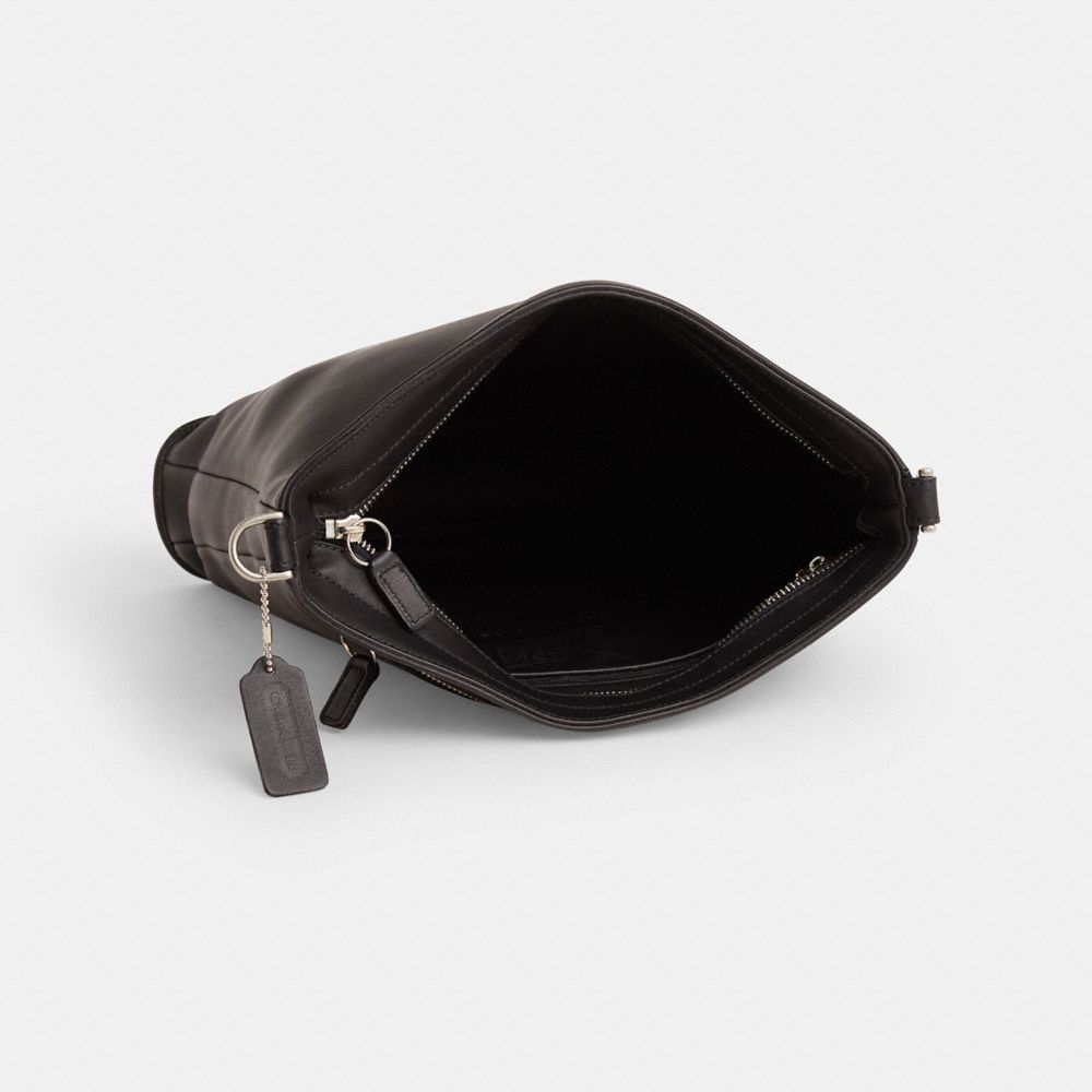 COACH®,Vintage Metro Bucket Bag,Black,Inside View,Top View