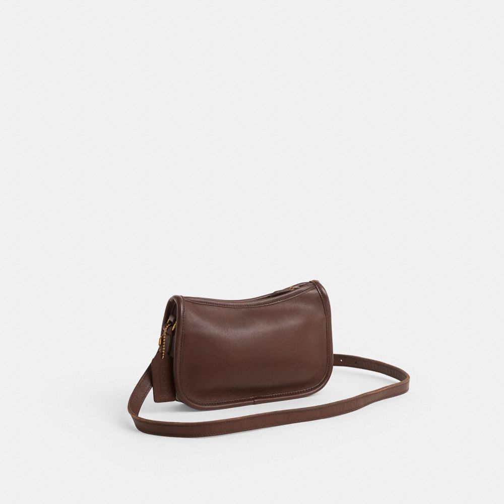 COACH®,Vintage Wendie Bag,Brown,Angle View