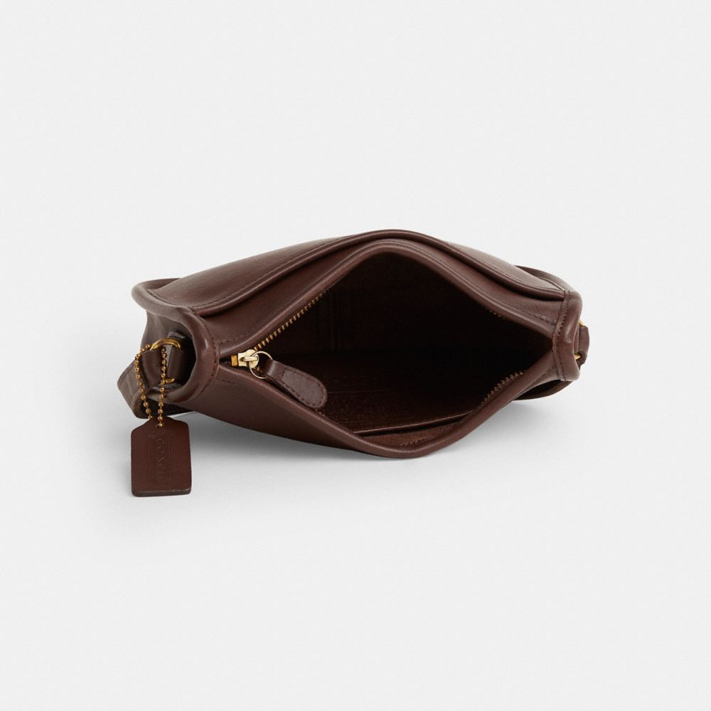 COACH®,Vintage Wendie Bag,Brown,Inside View,Top View