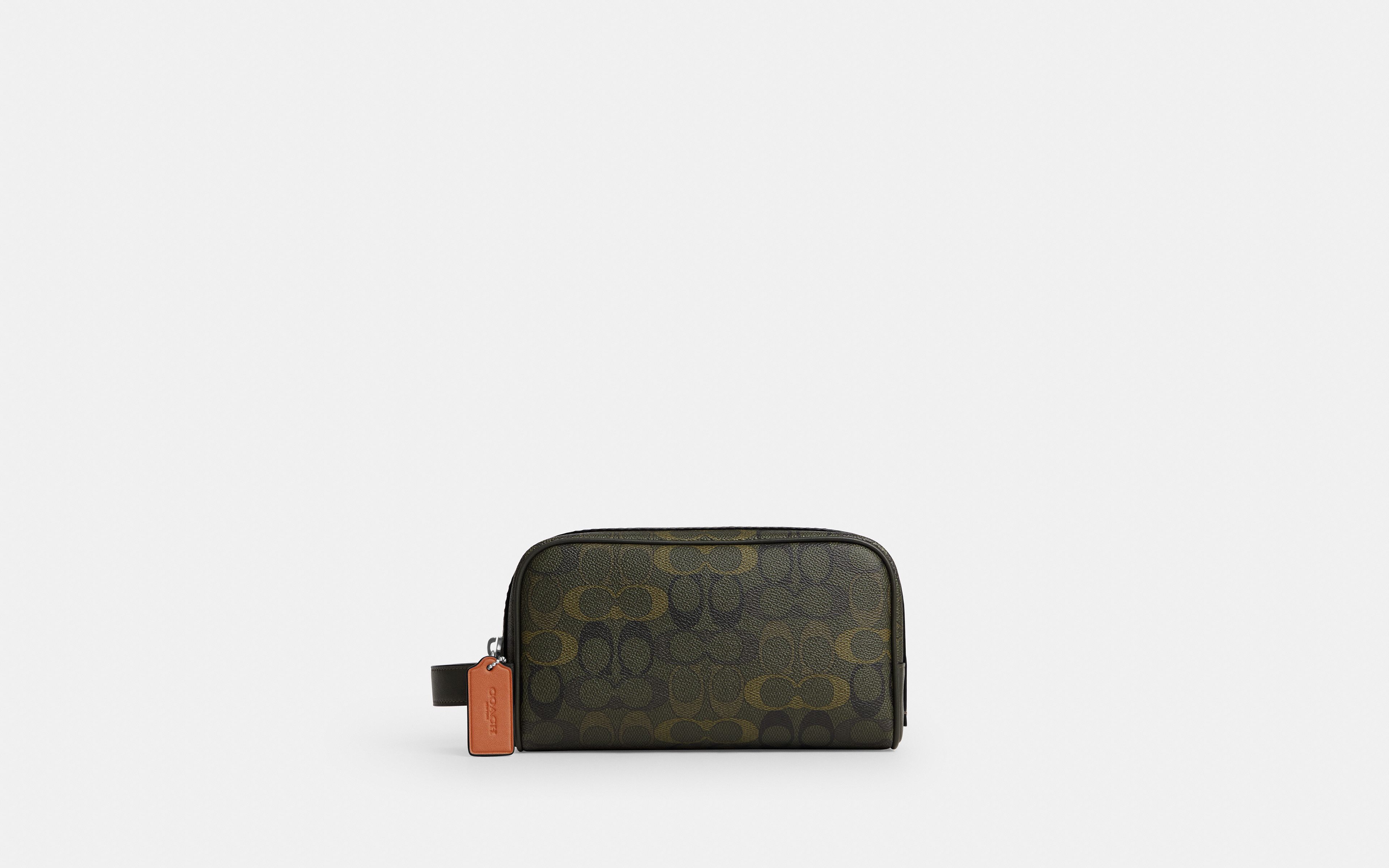 Small Travel Kit In Signature Camo Print