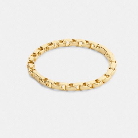 Coach Signature Chain Hinged Bangle
