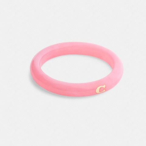Coach Signature Resin Bangle