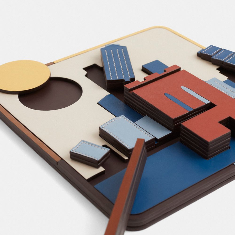 COACH®,Remade New York Bridge Puzzle,,Closer View