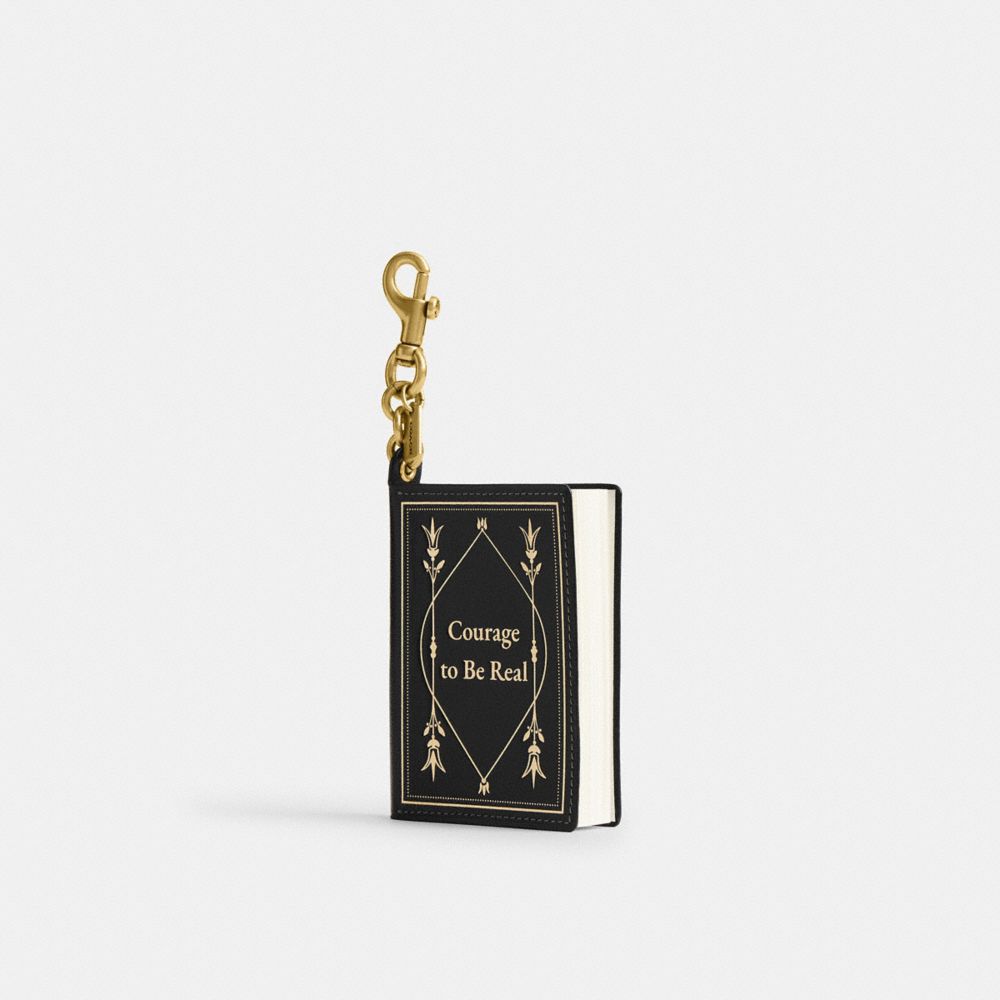 COACH®,Notebook Bag Charm,,Front View